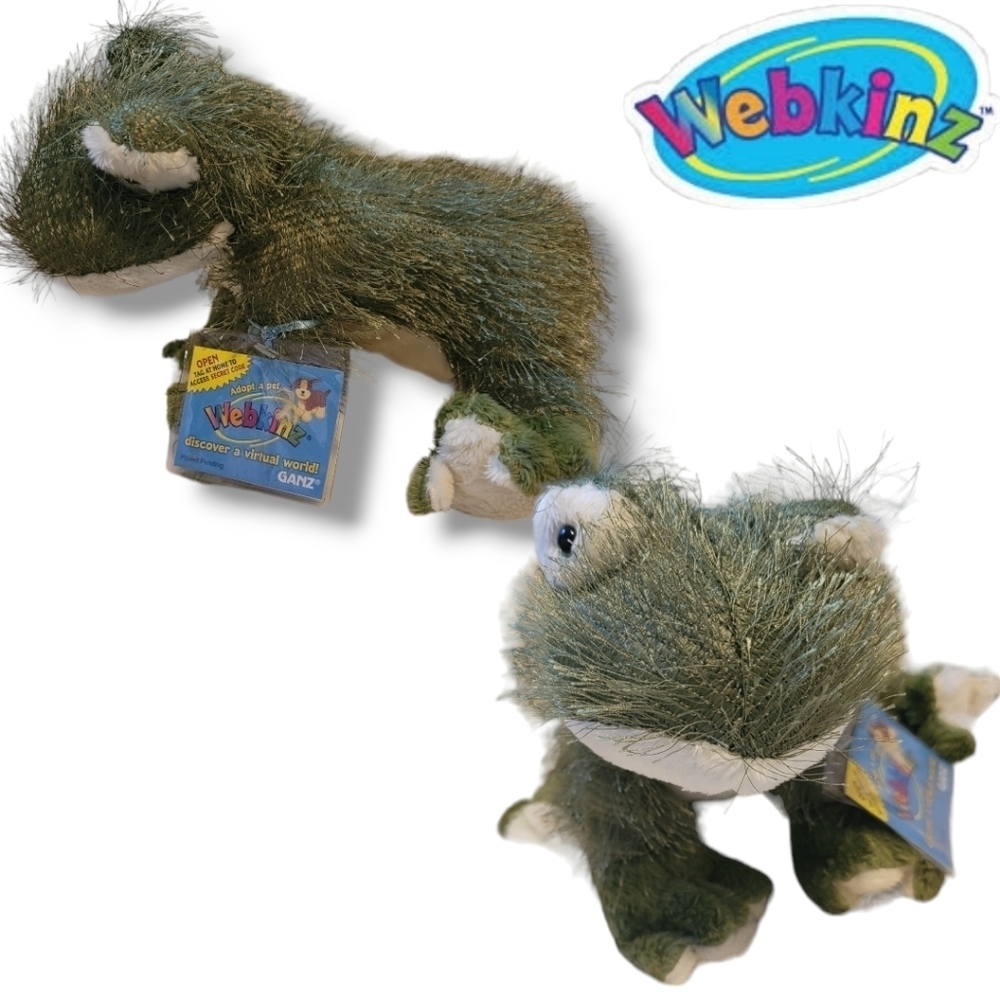 WEBKINZ GANZ Frog Amphibian Bundle of 6 Plush New w/ Codes Love,Tree,Bull,TieDye - Picture 7 of 11